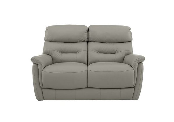 Chicago 2 Seater NC Leather Sofa  Feather | Bed Sava