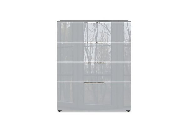 Clio 4 Drawer Chest  Graphite | Bed Sava
