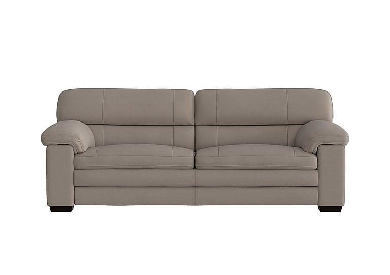 Cozee Fabric 3 Seater Sofa - Silver