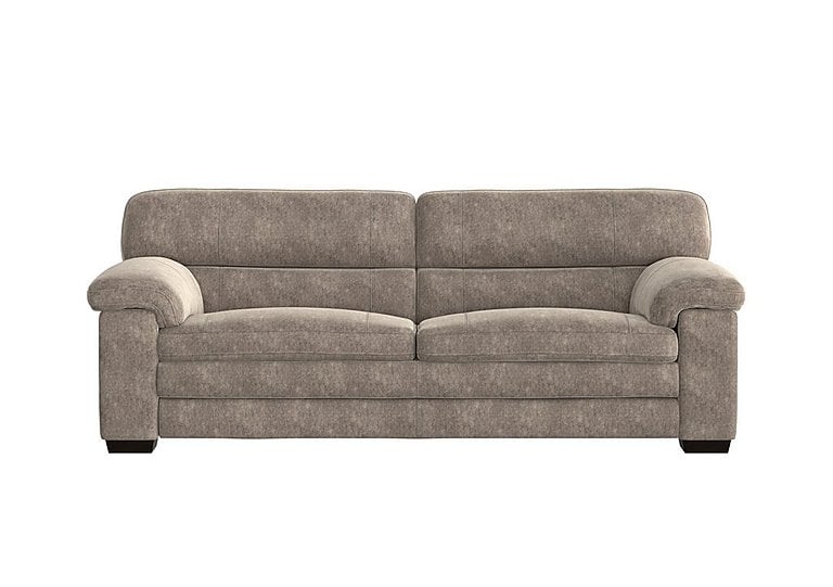 Cozee Fabric 3 Seater Sofa - Mink