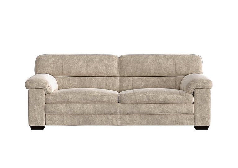Cozee Fabric 3 Seater Sofa - Cream