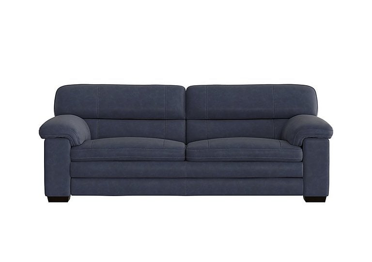 Cozee Fabric 3 Seater Sofa - R23 Blue