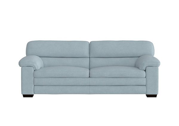 Cozee Fabric 3 Seater Sofa  Baby Blue | Bed Sava