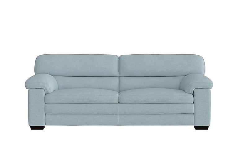 Cozee Fabric 3 Seater Sofa - Baby Blue