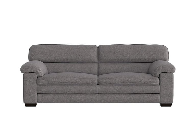 Cozee Fabric 3 Seater Sofa - Charcoal Grey