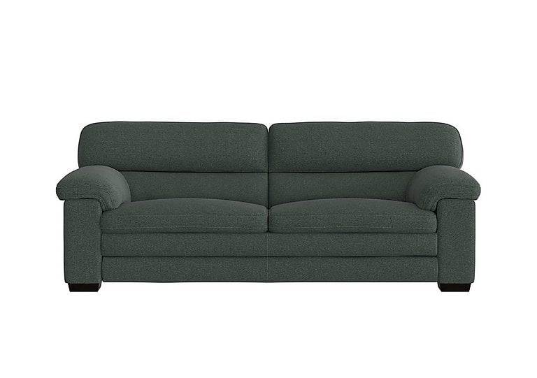 Cozee Fabric 3 Seater Sofa - Moss Green