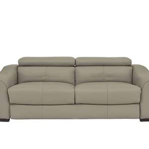 World of Leather  Elixir 3 Seater BV Leather Sofa Bed  BV Taupe | Bed Sava