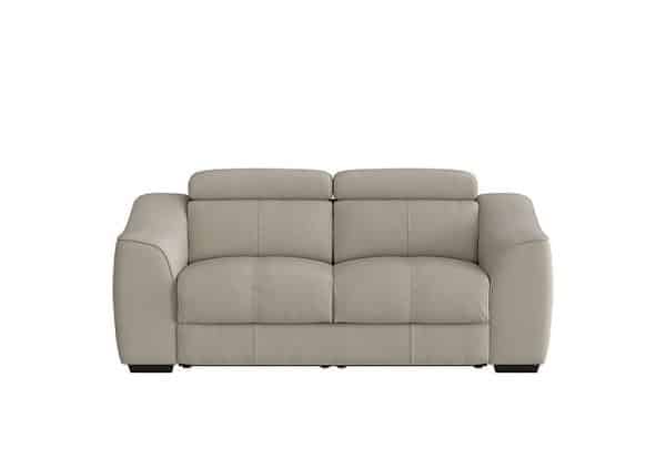 World of Leather  Elixir 2 Seater HW Leather Sofa With Manual Recliner  Feather | Bed Sava