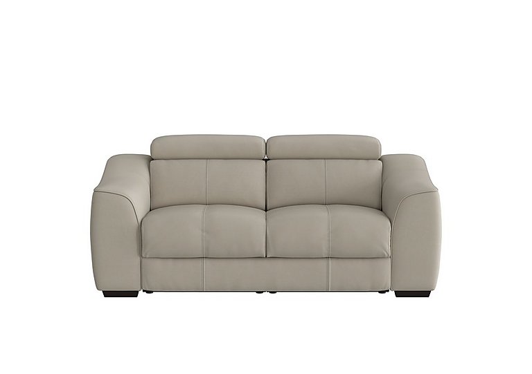 World of Leather - Elixir 2 Seater HW Leather Sofa With Manual Recliner - Feather