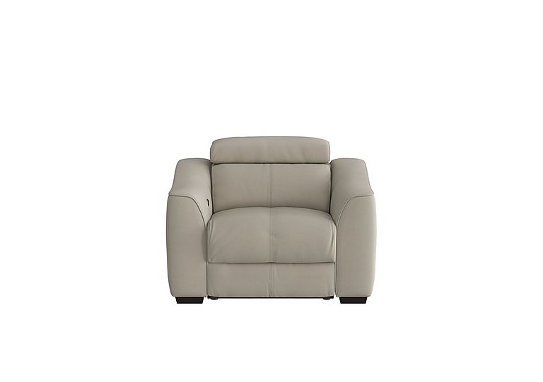 World of Leather - Elixir HW Leather Power Armchair - Feather