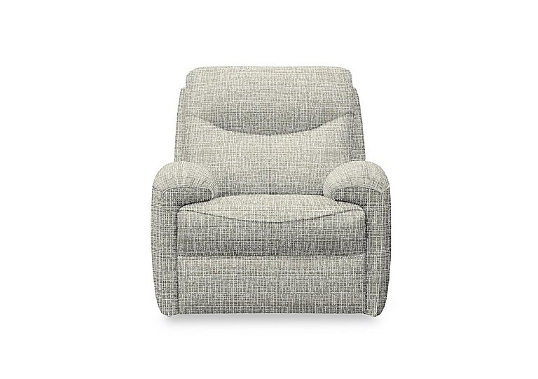 G Plan - Amesbury Fabric Armchair with Power Recliner - Waffle Smoke