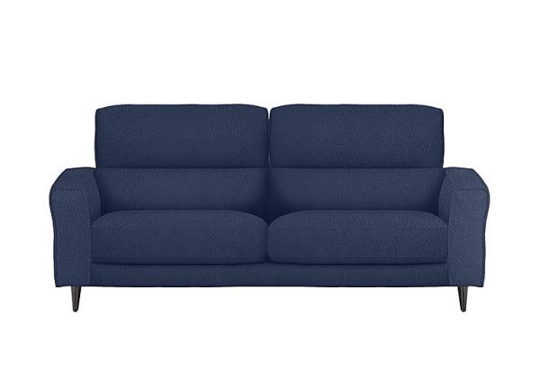 Axel 3 Seater Fabric Sofa  Blue | Bed Sava