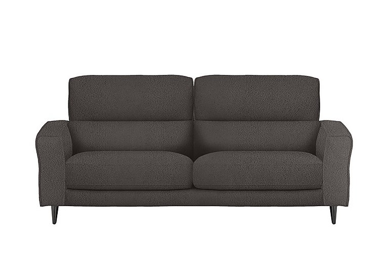 Axel 3 Seater Fabric Sofa - Dark Grey