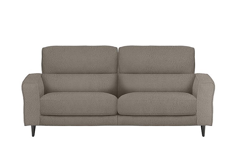 Axel 3 Seater Fabric Power Recliner Sofa - Silver