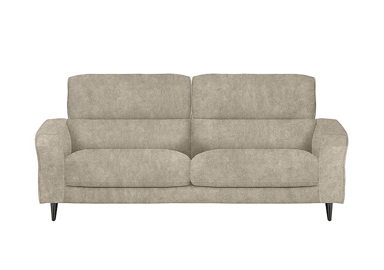 Axel 3 Seater Fabric Sofa - Cream