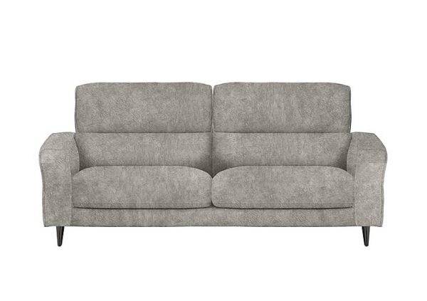 Axel 3 Seater Fabric Sofa  Grey | Bed Sava
