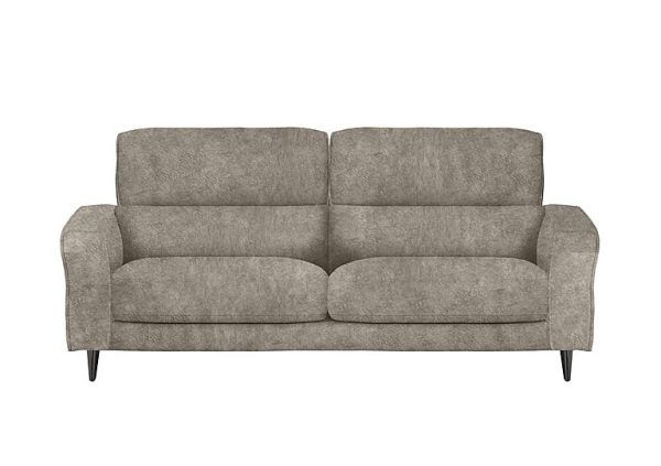 Axel 3 Seater Fabric Sofa  Mink | Bed Sava