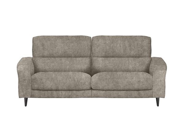 Axel 3 Seater Fabric Power Recliner Sofa  Mink | Bed Sava
