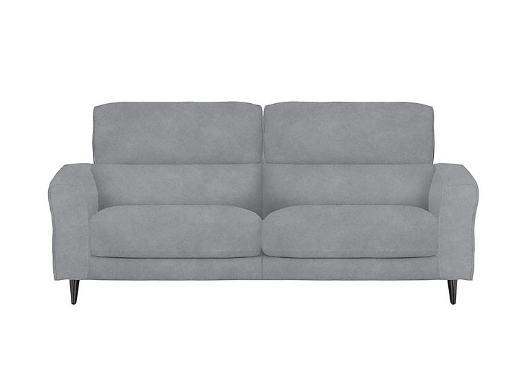 Axel 3 Seater Fabric Power Recliner Sofa - Bluish Grey