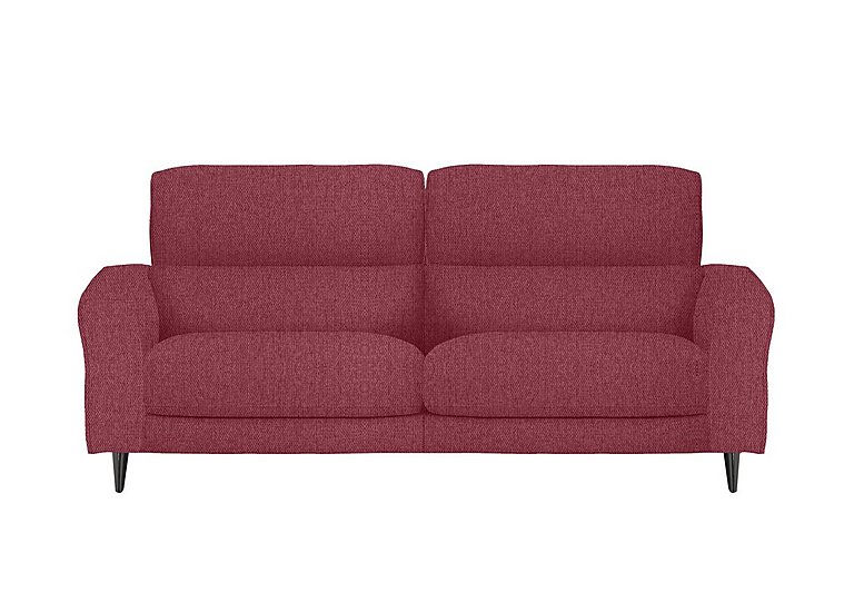 Axel 3 Seater Fabric Power Recliner Sofa - Red