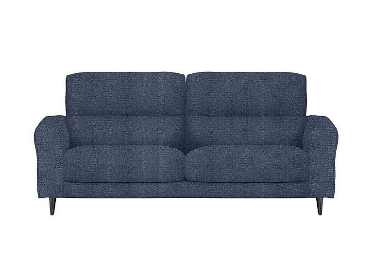Axel 3 Seater Fabric Sofa - R38 Blue