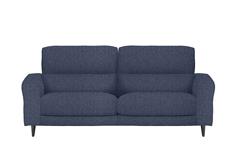 Axel 3 Seater Fabric Power Recliner Sofa - R38 Blue