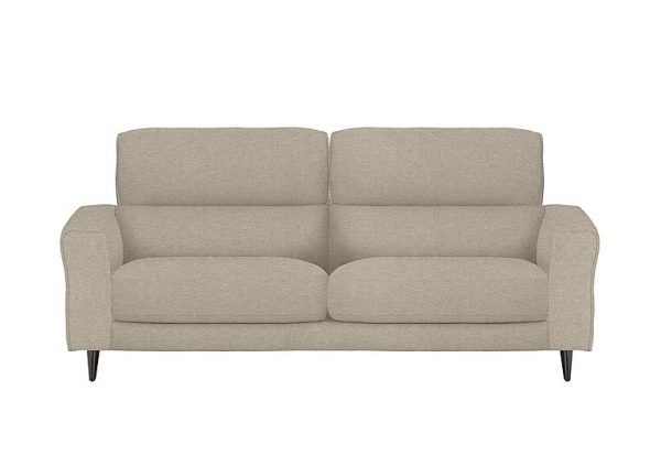 Axel 3 Seater Fabric Sofa  R28 Beige | Bed Sava