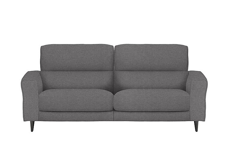 Axel 3 Seater Fabric Power Recliner Sofa - Charcoal Gray