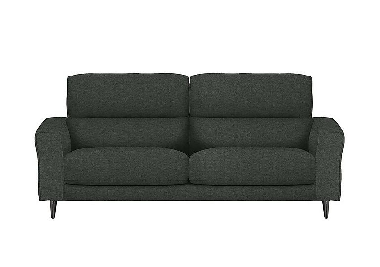 Axel 3 Seater Fabric Sofa - Moss Green