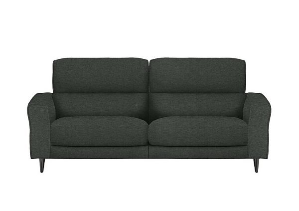 Axel 3 Seater Fabric Power Recliner Sofa  Moss Green | Bed Sava