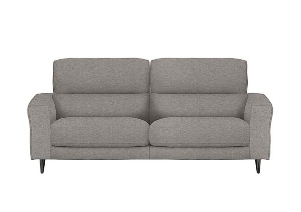 Axel 3 Seater Fabric Power Recliner Sofa  Wild Dove | Bed Sava