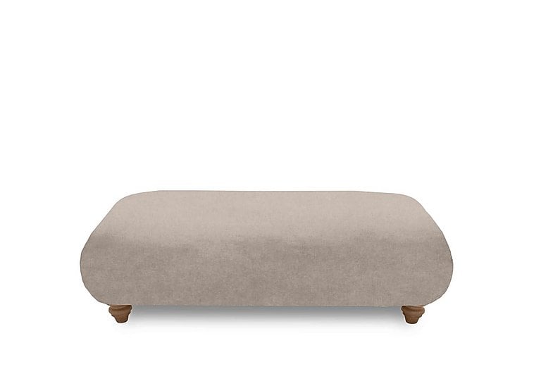 Boutique Collection - Blenheim Bench Stool - Darwin Mink with Oak Feet