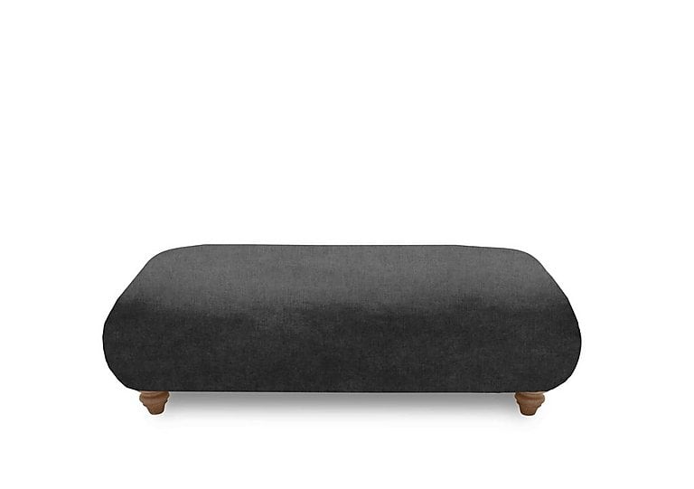 Boutique Collection - Blenheim Bench Stool - Darwin Raven with Oak Feet