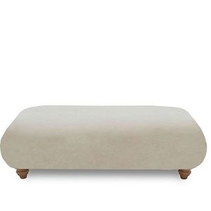 Boutique Collection  Blenheim Bench Stool  Marlborough Wicker with Oak Feet | Bed Sava
