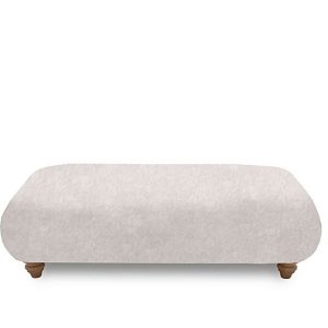 Boutique Collection  Blenheim Bench Stool  Savoy Ivory with Oak Feet | Bed Sava