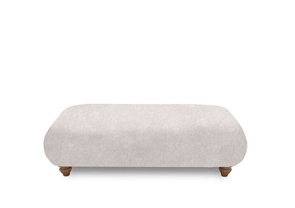 Boutique Collection  Blenheim Bench Stool  Savoy Ivory with Oak Feet | Bed Sava