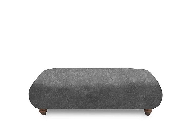 Boutique Collection - Blenheim Bench Stool - Savoy Raven with Walnut Feet