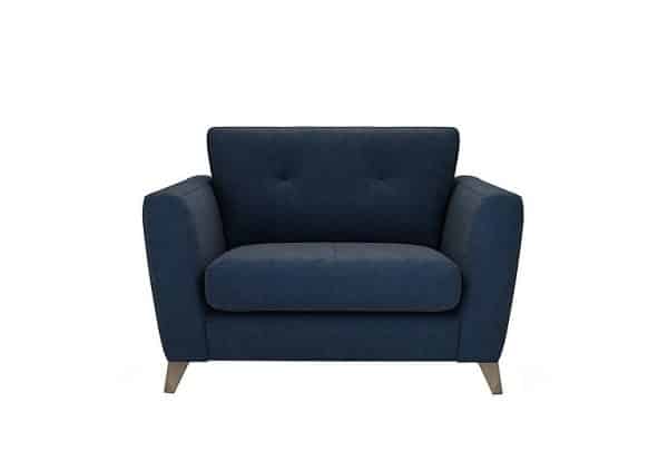 The Lounge Co  Hermione Fabric Snuggler  Damson Jam | Bed Sava