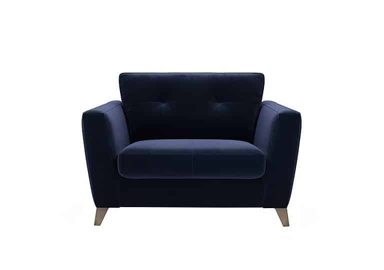 The Lounge Co. - Hermione Fabric Snuggler - Midnight Indigo