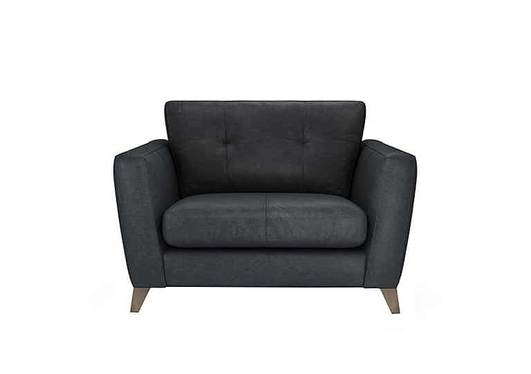The Lounge Co. - Hermione Leather Snuggler - Shadow