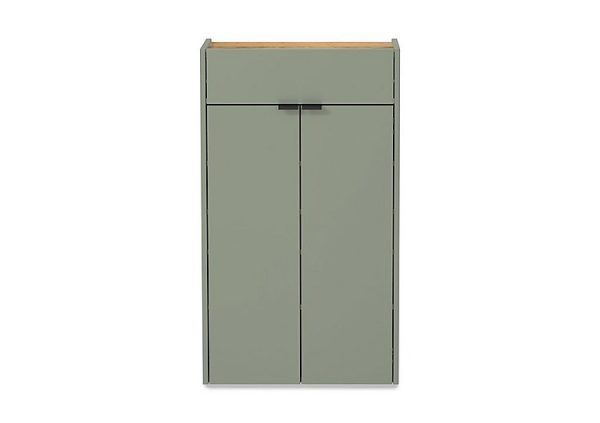 Ameca Multipurpose Cabinet  Taupe Green Oak | Bed Sava