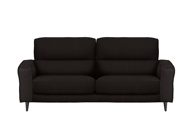 Axel 3 Seater BV Leather Sofa - Dark Chocolate