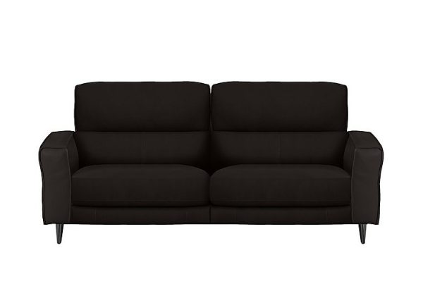 Axel 3 Seater BV Leather Power Recliner Sofa  Dark Chocolate | Bed Sava