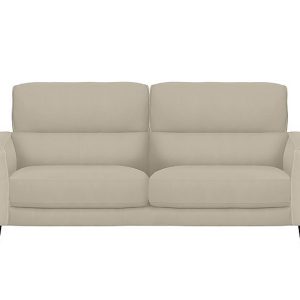 Axel 3 Seater BV Leather Sofa  Dapple Grey | Bed Sava