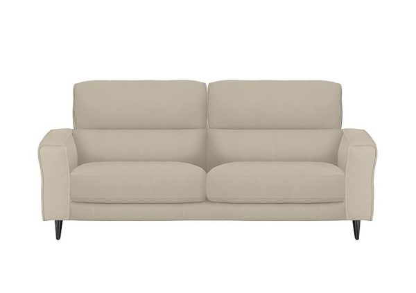 Axel 3 Seater BV Leather Sofa  Dapple Grey | Bed Sava
