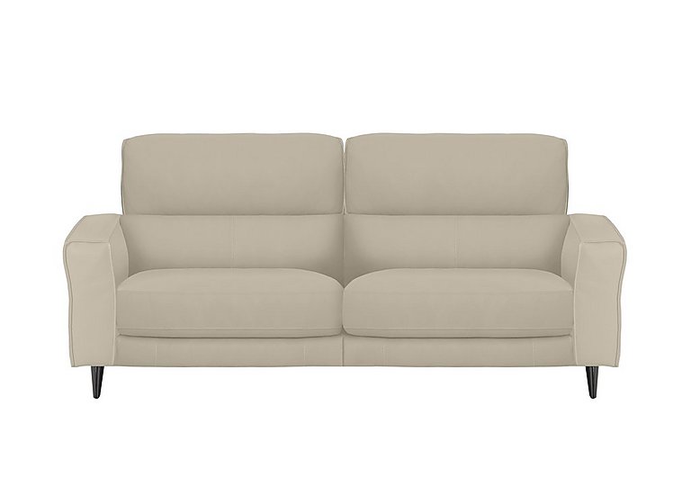 Axel 3 Seater BV Leather Power Recliner Sofa - Dapple Grey