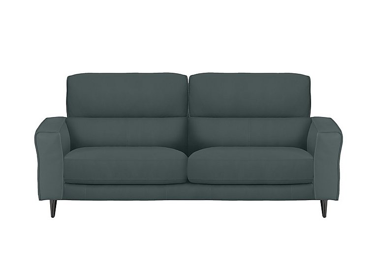 Axel 3 Seater BV Leather Sofa - BV Lake Green