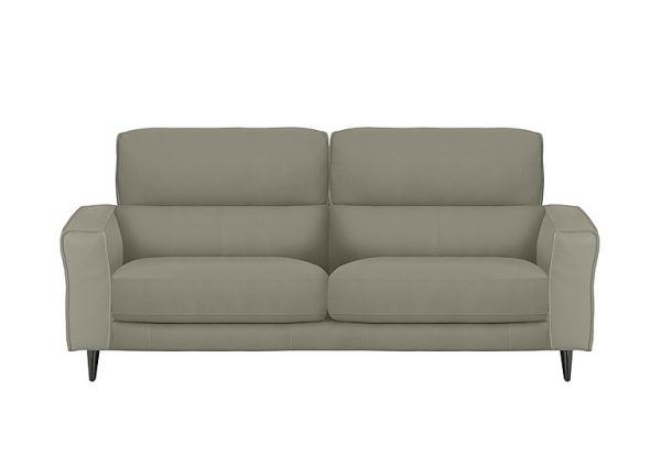 Axel 3 Seater BV Leather Sofa  BV Taupe | Bed Sava