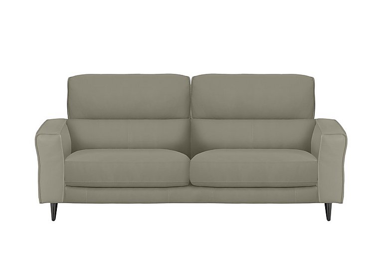 Axel 3 Seater BV Leather Sofa - BV Taupe