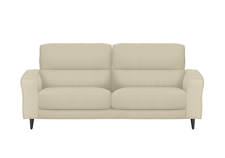 Axel 3 Seater BV Leather Sofa - BV Bisque
